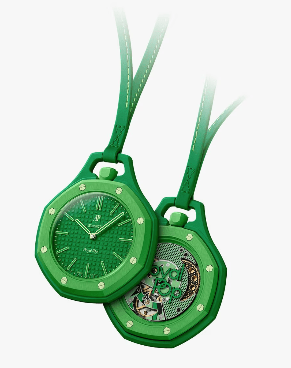 Royal Pop GREEN EIGHT Swatch x AP